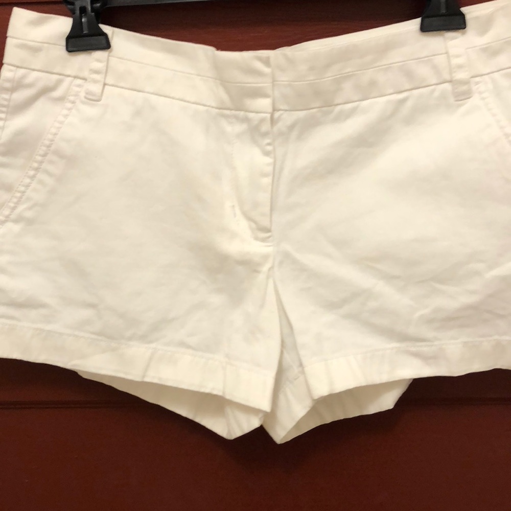 J. Crew White Shorts